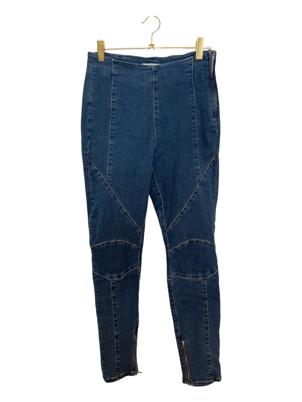 Free People We The Free Bella Moto High-Rise Skinny Jeans 26